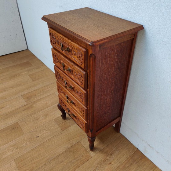 Vintage landelijk ladekastje nachtkastje ladekast – Ladekasten, Wood (photo 5 of 10)