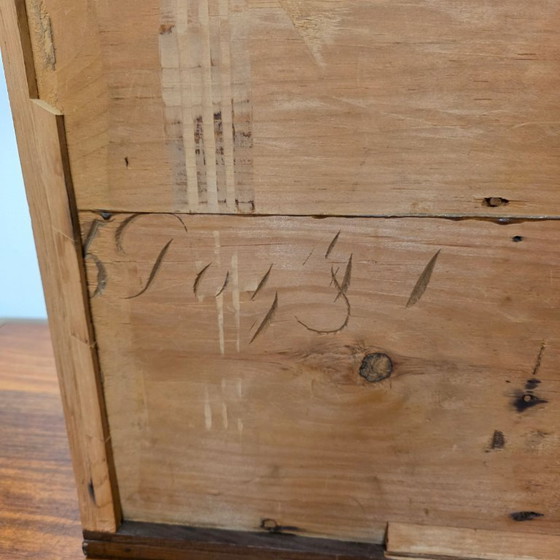 Image 1 of Antiek Engels mahonie Campaign ladekast, circa 1820/30