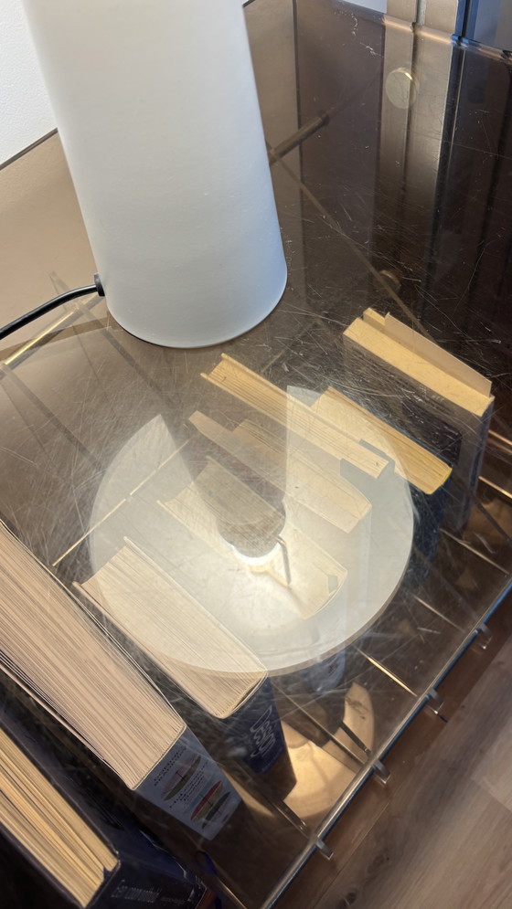 Image 1 of Michel Dumas Chrome Plexiglass Shelf Units by Roche Bobois