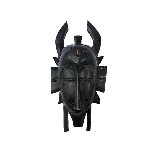 Afrikanische Stammeskunst • Senufo-Maske • Elfenbeinküste • 1960