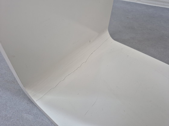 Image 1 of Cube/cube blanc, meuble modulaire vintage de l'ère spatiale.