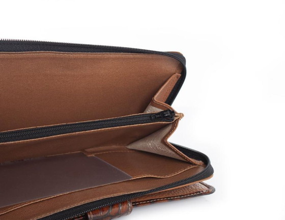 Image 1 of Nathan Baume, leather zip wallet