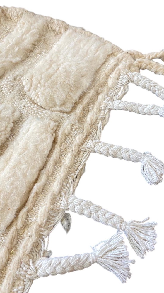 Image 1 of Luxe Handgemaakt Berber Tapijt – Authentieke Atlas Wol – 300 x 70 cm