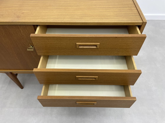 Image 1 of Fristho Vintage teakhouten Dressoir Franeker NL 1950s 