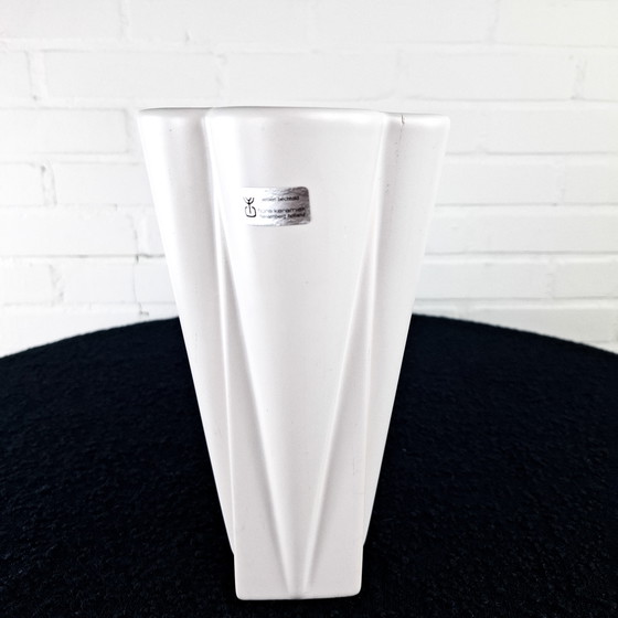 Image 1 of Vintage vase Flora ceramic white Jeroen Bechtold