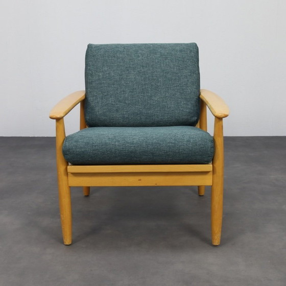 Image 1 of Vintage Deense Loungestoel, 1970