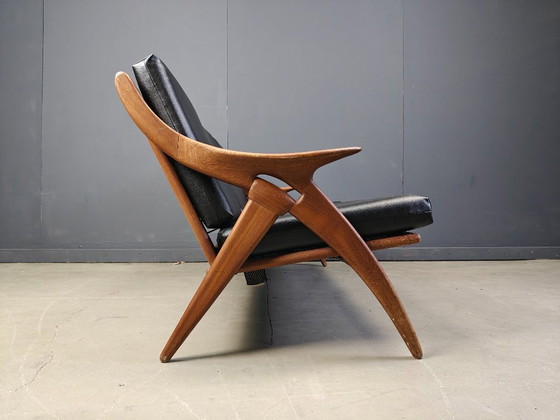 Image 1 of Canapé vintage à trois places 'de knoop' par de ster Gelderland, 1960s