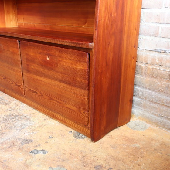 Image 1 of Vintage kast hoog boeken massief hout