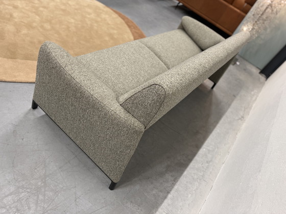 Image 1 of Sofá bajo de 3 plazas Leolux Felizia, tejido Trend 210