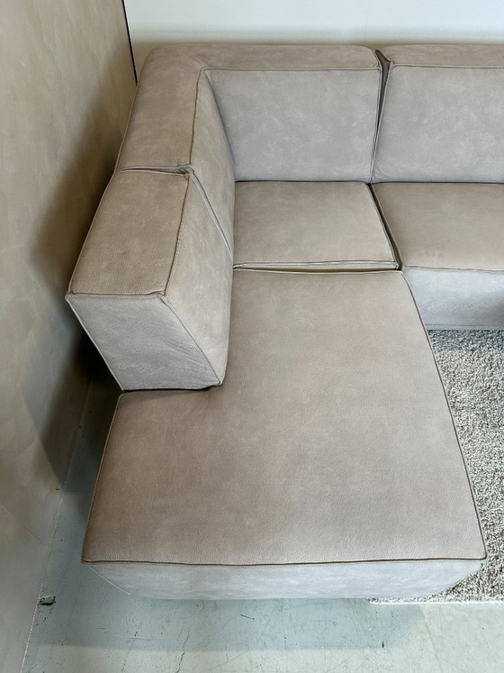 Image 1 of Divano angolare grigio chiaro/crema 280x190 cm