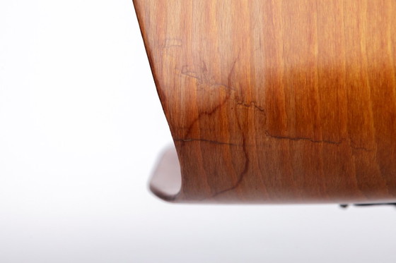 Image 1 of Vintage Pagholz Swivel Chair 1960s, Industrial School Chair by Neuwieder Schulmöbel, Mid Century Desk Chair