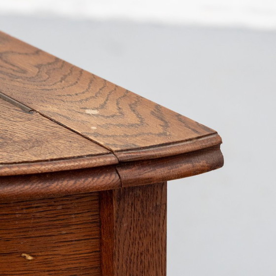 Image 1 of Oak Console Table 30s