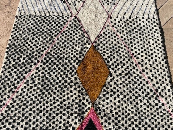 Image 1 of Tapis en Laine Pure Fait Main Traditionnelle Taille 150/250 cm