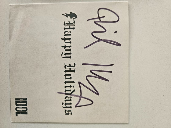 Image 1 of Hand-signed CD Billy Idol - Happy Holidays, Sealed