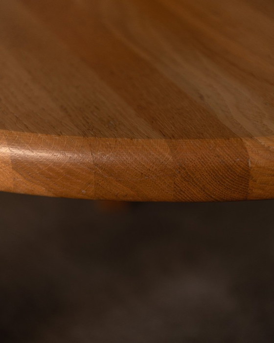 Image 1 of Tavolini laterali vintage in rovere - Mimiset in rovere massello anni '70