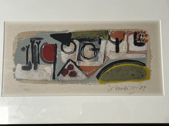 Image 1 of CORNEILLE (1922-2010) Abril en París 4 (1987) Serigrafía