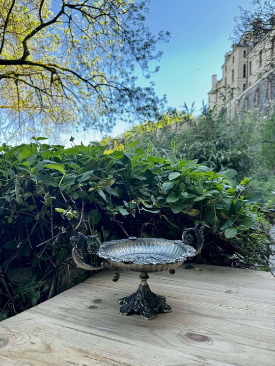 Silver centrepiece from the Art Nouveau period. – Crockery, Metal (photo 9 of 15)