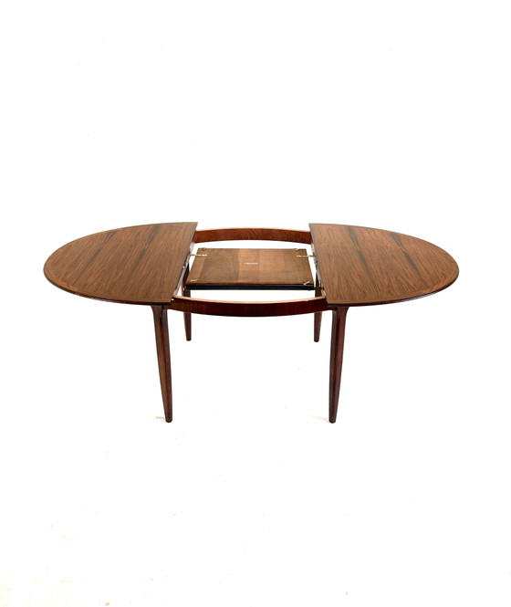 Vintage Rosewood Extendable Dining Table ‘60s – Kondor Möbel-Perfektion, Metal (photo 11 of 15)