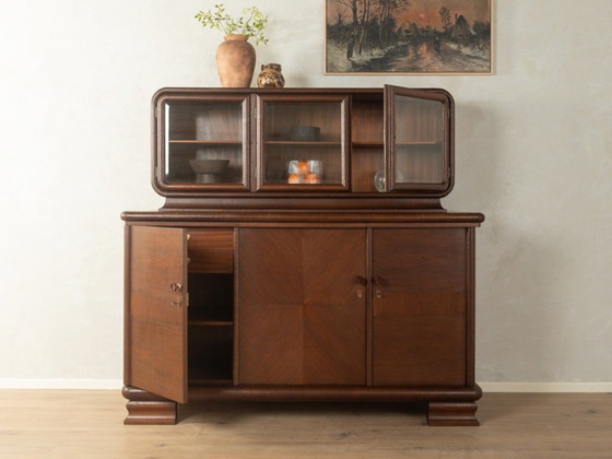 Image 1 of Vintage art-deco vitrinekast uit de jaren 1920