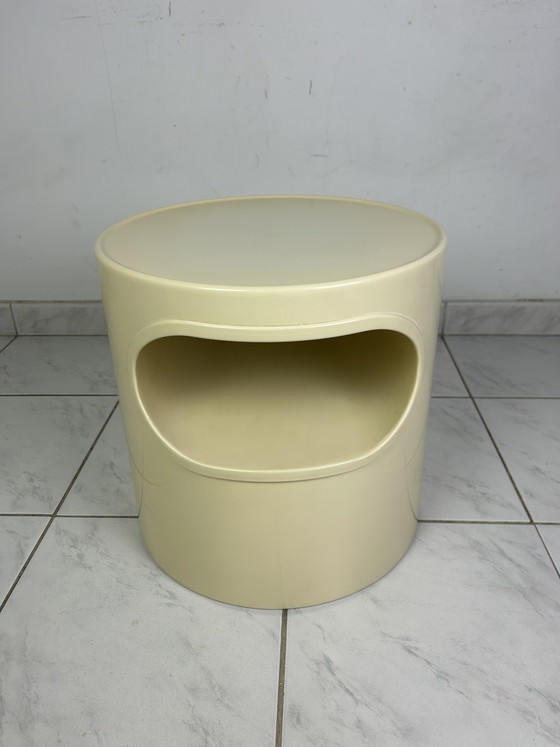 Image 1 of Table d'appoint vintage space age Giano Giano Vano Artemide