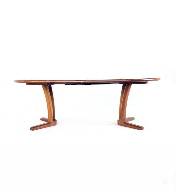 Image 1 of Table à manger extensible XL vintage, Dyrlund '70s