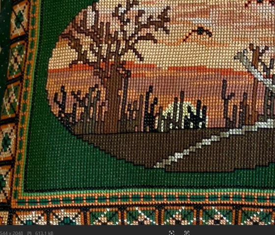 Image 1 of Handmade cushion 35x45 cm