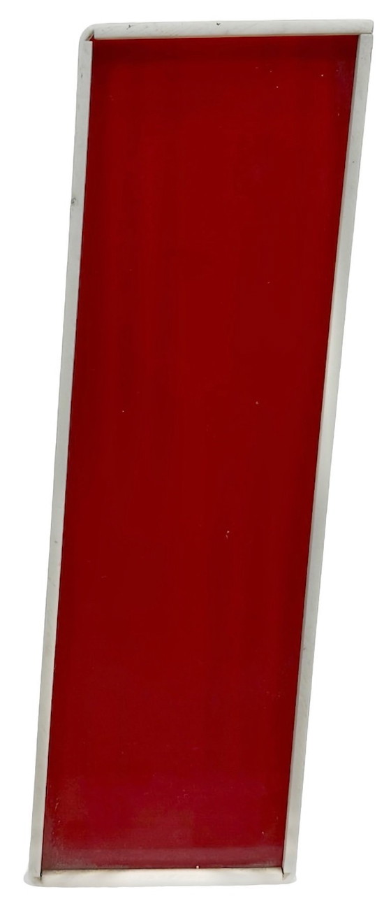 Image 1 of Lettera I rossa vintage con facciata, anni '70