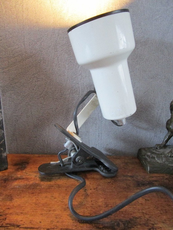 Image 1 of Faretto vintage a morsetto del marchio olandese Herda, degli anni '70.