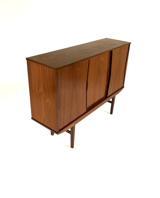 Image 1 of Credenza alta vintage in teak, Danimarca anni '60