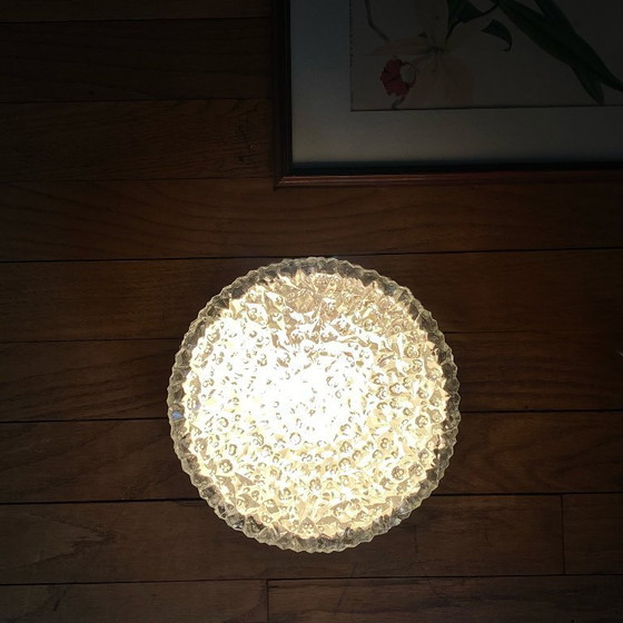 Image 1 of Holophane porthole glass wall or ceiling light, 1970s-1980s