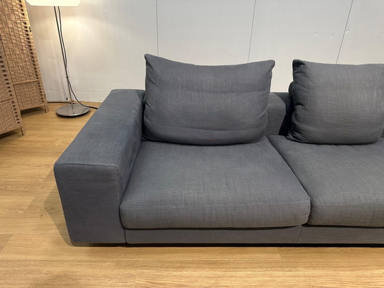 Image 1 of Canapé 4 places ZGAN Flexform Lightpiece gris-bleu