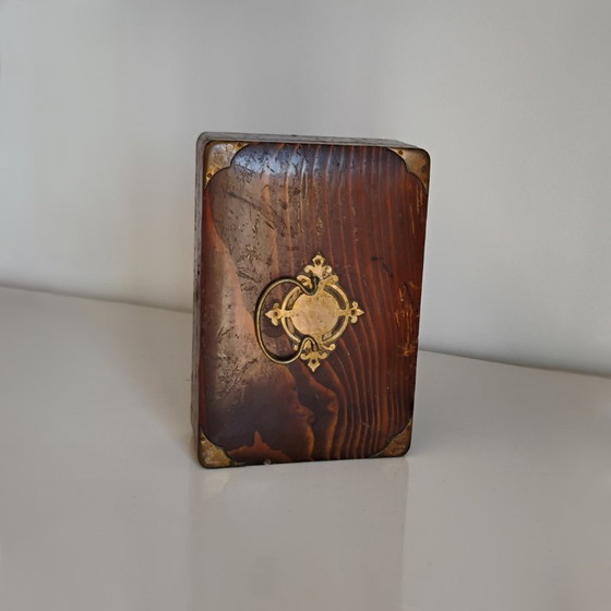 Image 1 of ANTIQUE WOODEN BOX - ART DECO