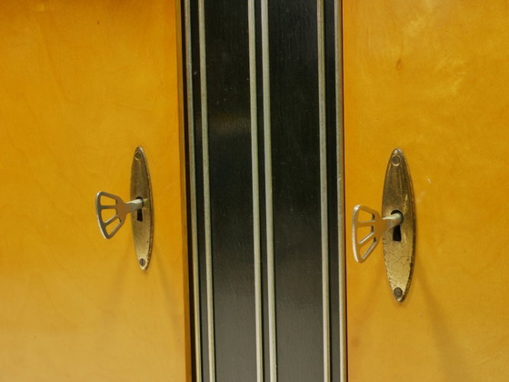 Image 1 of Buffet vintage, années 60, Allemagne - Placage noyer & bouleau