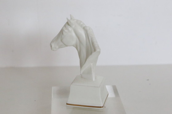 Image 1 of Figura de cabeza de caballo de Atheon, Royal Worcester, porcelana