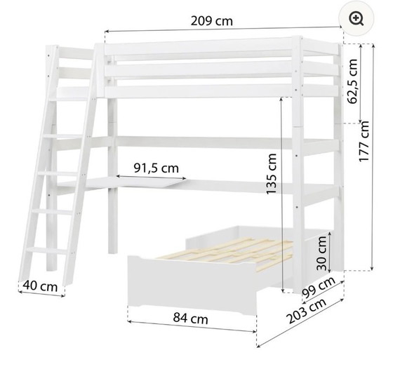 Image 1 of Letto a castello HOPPEKIDS