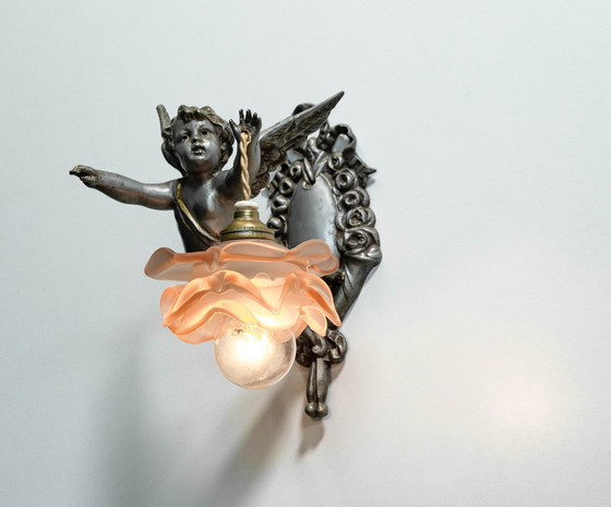 Image 1 of Paar Wandlampen Frankrijk