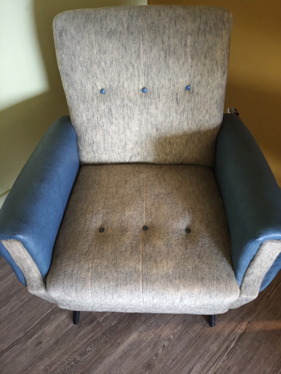 Image 1 of Vintage fauteuil jaren 60 stijl