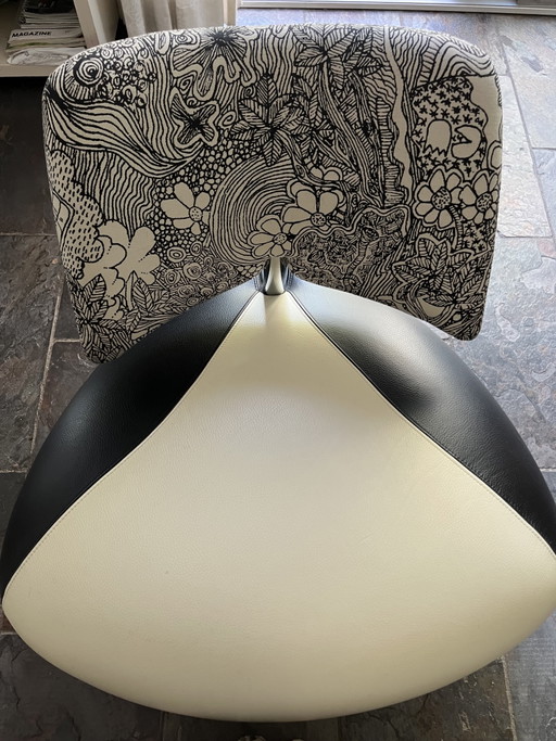 Leolux Pallone Pa – fauteuils, Leather, Metal