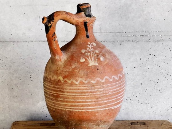Antieke decoratieve keramische vaas (Turkije, c.1850) – Vazen, Ceramic (photo 2 of 40)