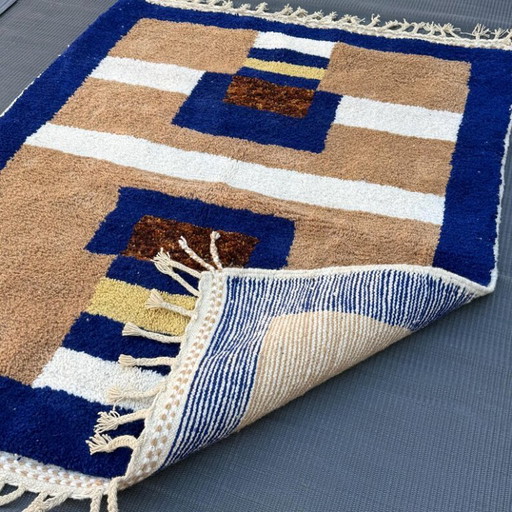 Tapis marocain artisanal en laine 250cmx200cm