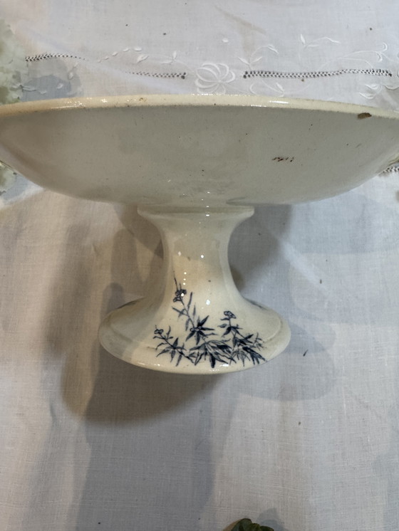 Image 1 of Compotier hirondelle vintage Gien