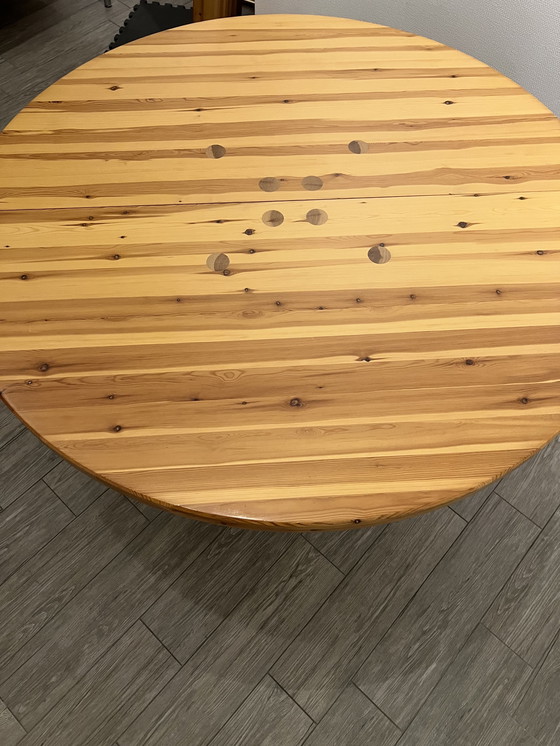 Image 1 of Vintage 70s Danish table CJ Rosengaarden 120 x 220