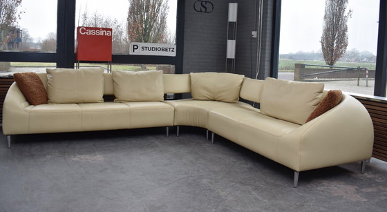 Image 1 of New condition Leolux Vol de Rève design corner sofa