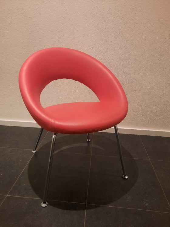 Image 1 of Nina, finta pelle Artifort rossa