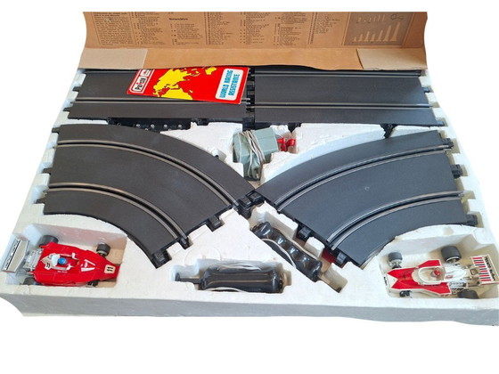 Image 1 of Rare Set Polistil A 901 - Niki Lauda Ferrari vs McLaren - Complete - Vintage 1970s