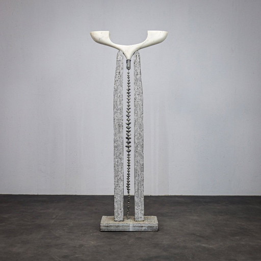 Abstract Stone Sculpture by Lode Tibos, Belgium, 2002
