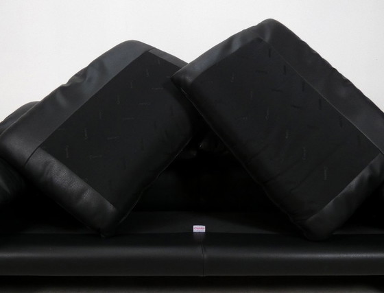 Image 1 of Cassina Maralunga 2,5 posti - pelle nera