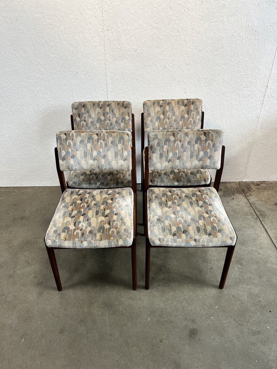 Image 1 of Quatre rares chaises de salle à manger d'époque, modèle 641p, Rudolf Glatzel pour Thonet