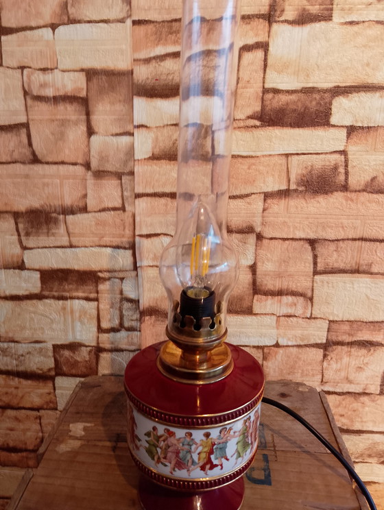 Image 1 of Florentijnse duolamp in antieke of Hollywood Regency-stijl uit de werkplaatsen van Sesto Fiorentino.