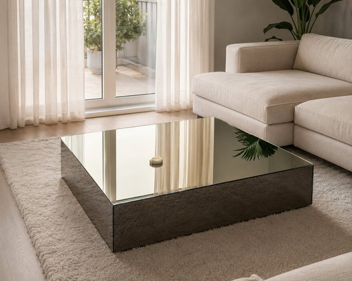 Design glazen salontafel